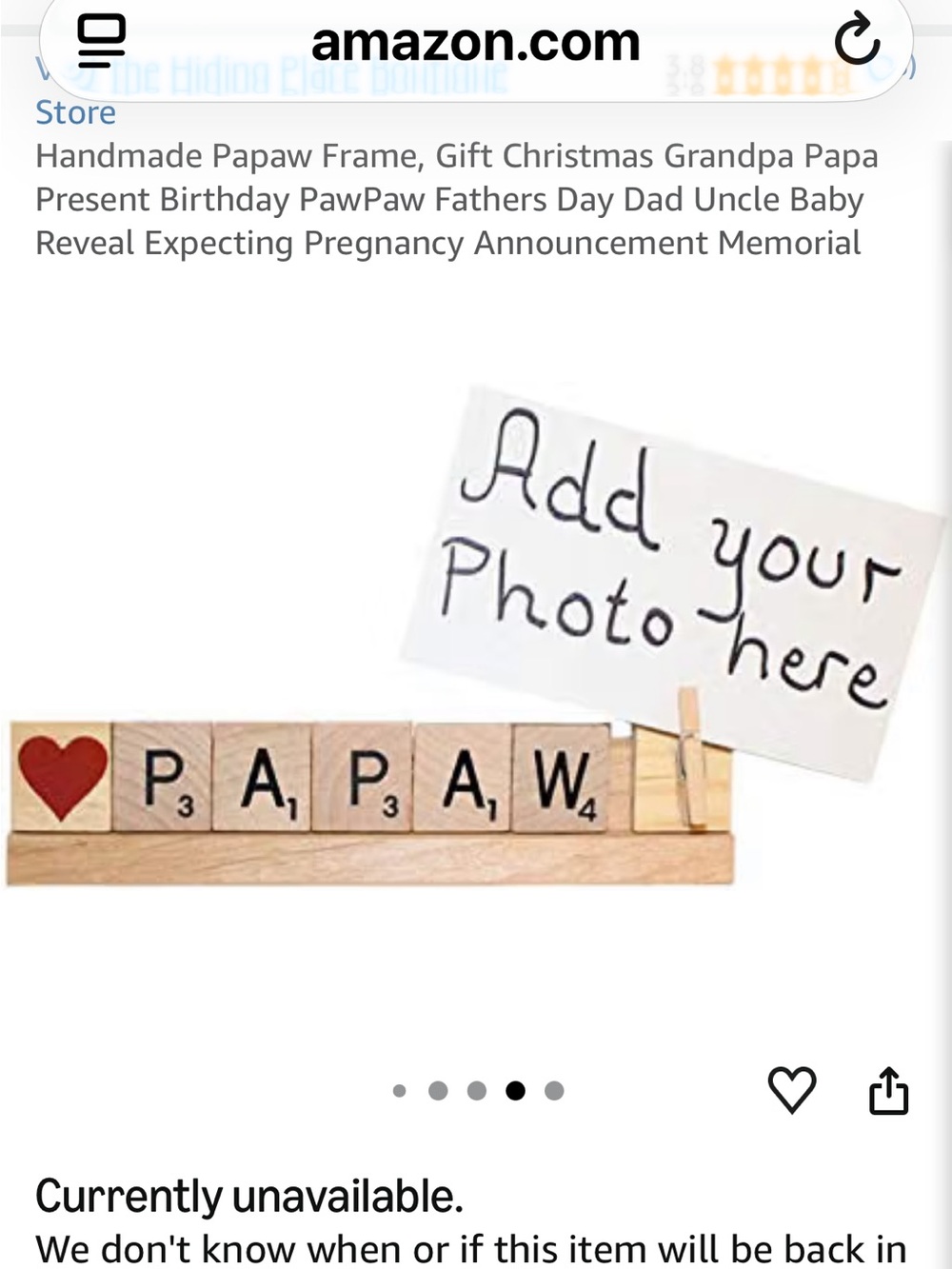 Papaw clip frame